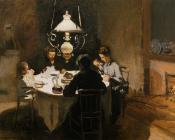 克劳德 莫奈 : The Dinner